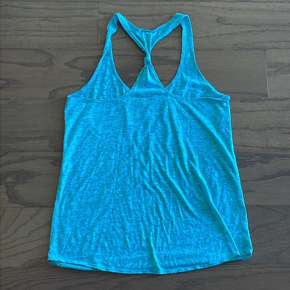 Under Armour Blue Racerback Tank - Size XS - Picture 2 of 5